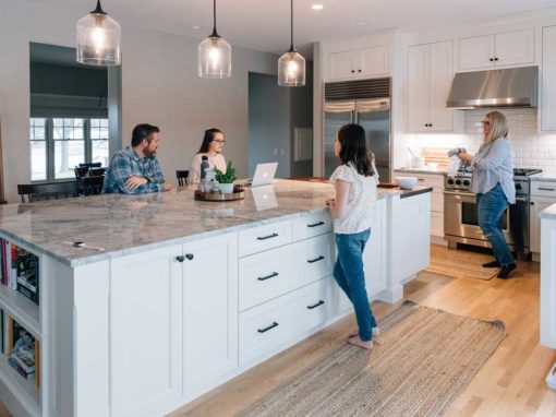 A Dated Kitchen Gets A Clean Slate: Transitional Kitchen Remodel in Madison, WI