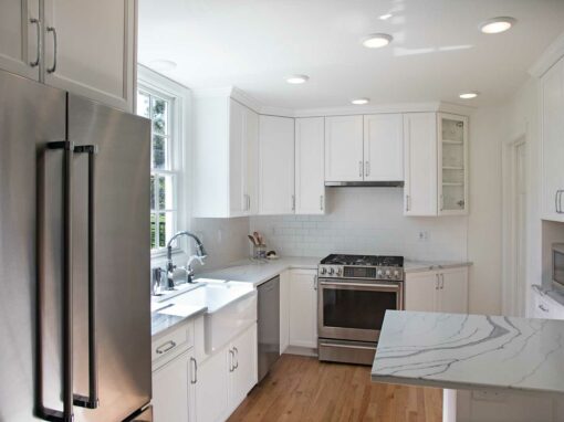 A Small Kitchen Becomes Fresh and Roomy: Transitional Kitchen Remodel in Madison