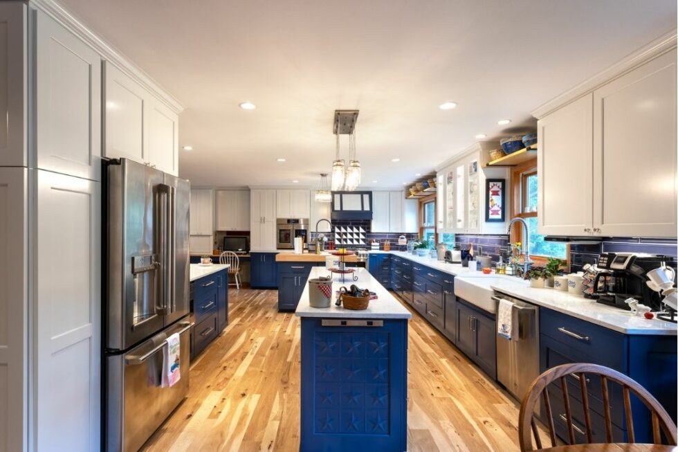 Open Concept, Center Hall Colonial Kitchen Remodel In Verona, WI ...