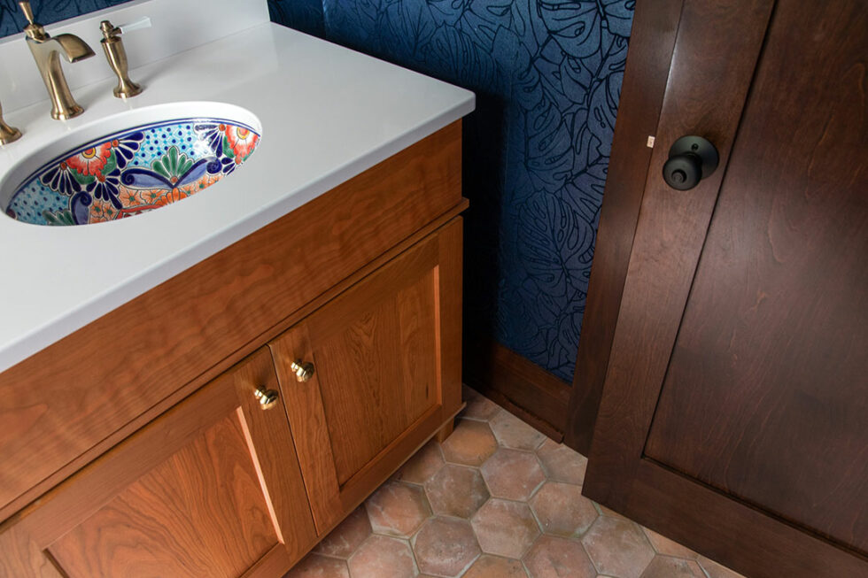 A Powder Room Remodel In Madison, WI - Sweeney Design Build