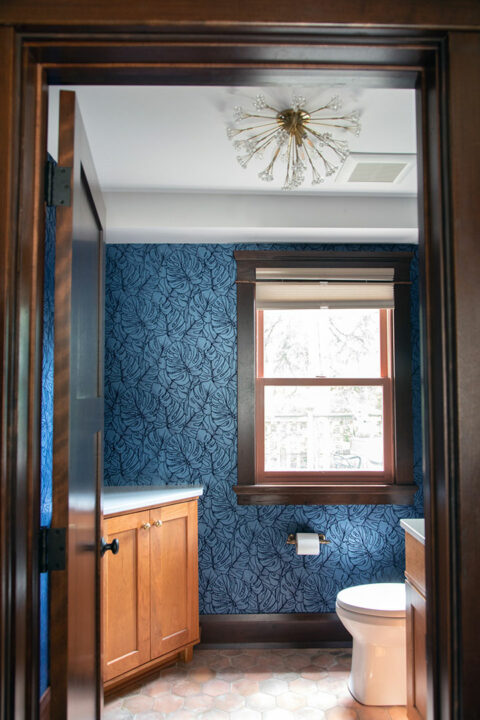 A Powder Room Remodel In Madison, WI - Sweeney Design Build