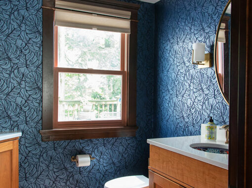 A Powder Room Remodel in Madison, WI