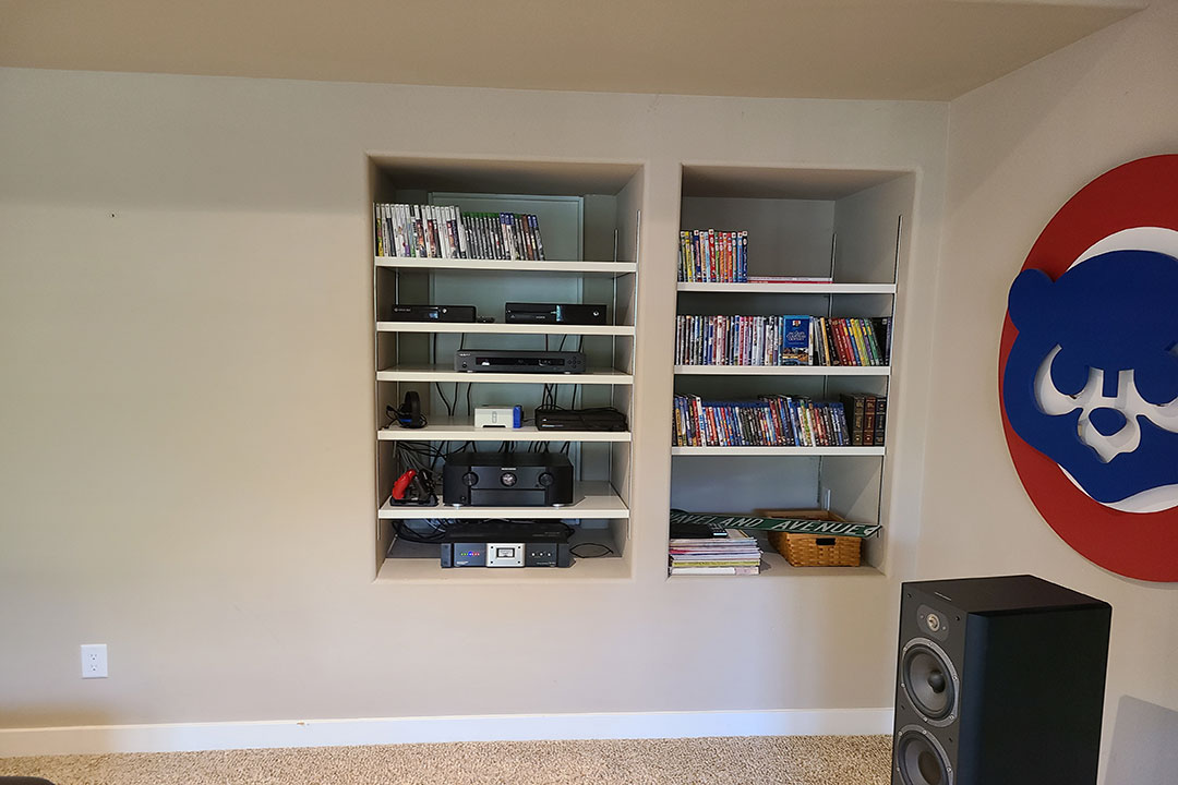 Media Storage After Remodel