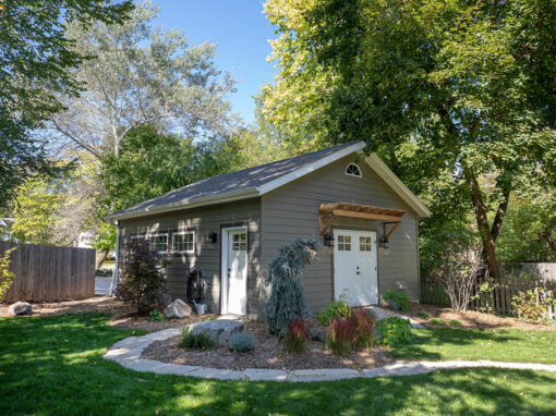 Garage Addition in Madison, WI Historic Home