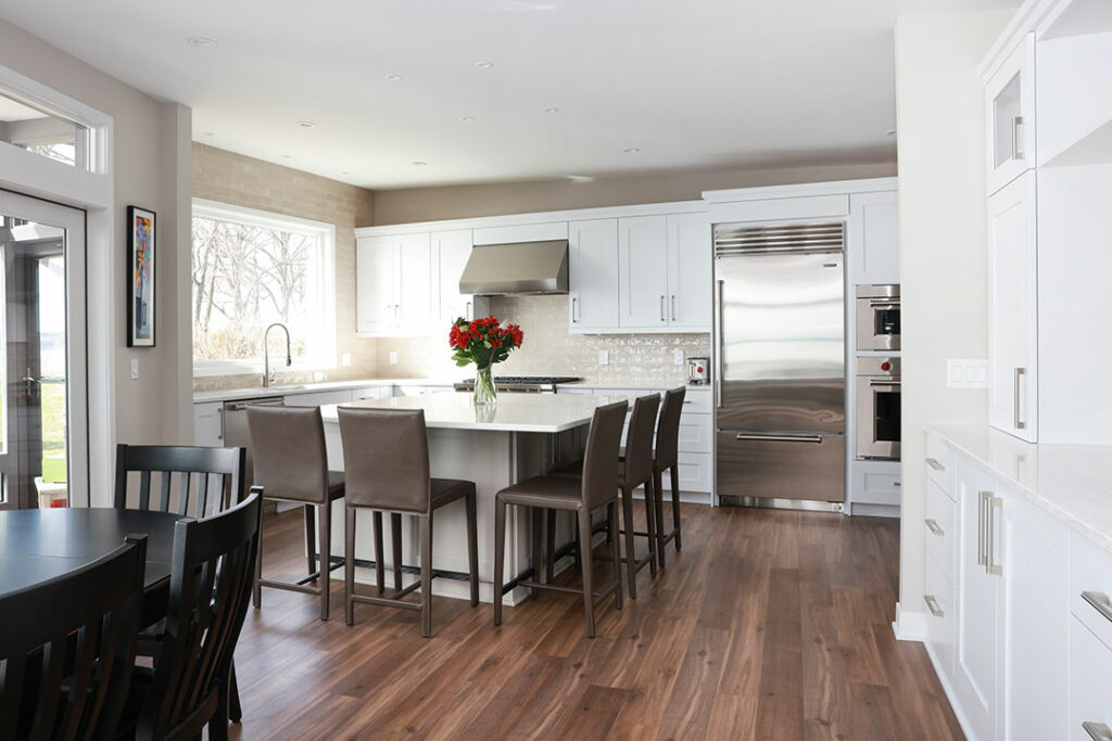 The 'Anti-Kitchen' Kitchen: When Hiding Everything Is the Point Kitchen Remodel in Middleton, lakefront interior remodel