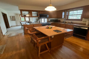 Kitchen and Dining Before Remodel