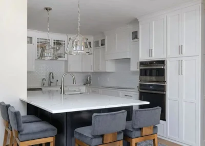 Madison Condo Kitchen Remodel with Peninsula for Open, Modern Living