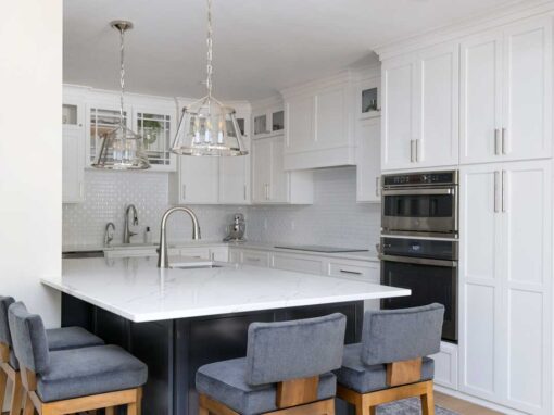 Madison Condo Kitchen Remodel with Peninsula for Open, Modern Living