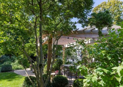 Custom Pergola Side View