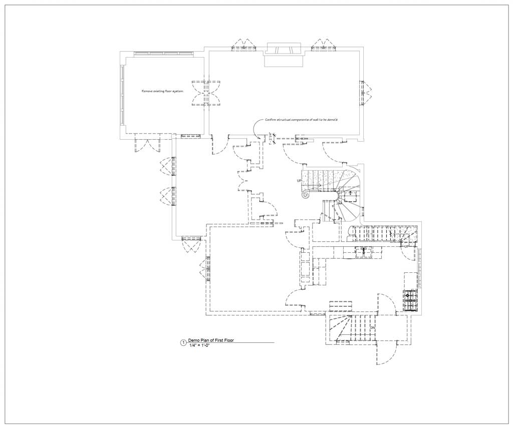first floor after